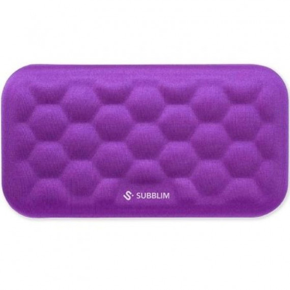 SUBBLIM Reposamuñecas Ergo Airpadding para Raton Purpura