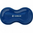 SUBBLIM Reposamuñecas Ergo Cristal Flex para Raton Azul