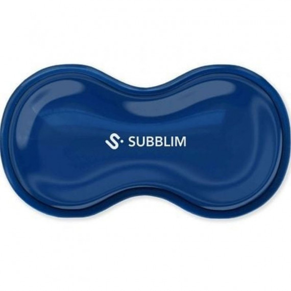 SUBBLIM Reposamuñecas Ergo Cristal Flex para Raton Azul
