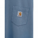 CARHARTT - S/s Hudson Pocket T-shirt - 1YI5F - I035140/1YI5F