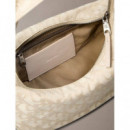 Ckj Monogram Pinched Medium Shou Natural  CALVIN KLEIN