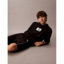 Eu 350TERRY Sp Graphic Short Black  CALVIN KLEIN