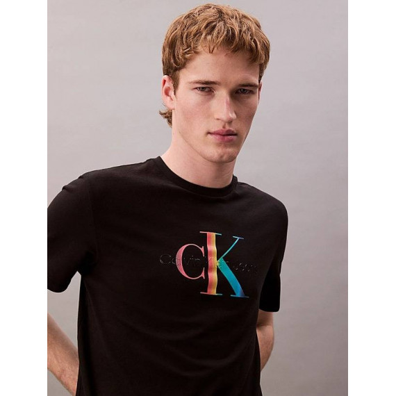 Ss 20S Ck PRIDE25 Graphic Tee Black  CALVIN KLEIN