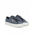 Vulc Flatf Jacquard Aop Navy Jacquard  CALVIN KLEIN