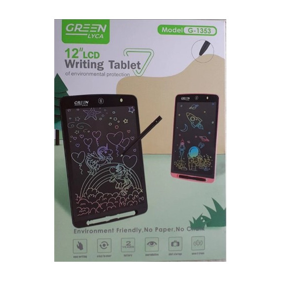 Greenlyca Pizarra Electronica para Dibujar 12" G-1353  LALO