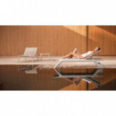 Tumbona de Jardín Africa- Color Blanco- Sostenible- Vondom®- Promo- Exterior  VONDOM