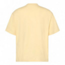 Camiseta Holgada con Logo Gráfico  CALVIN KLEIN