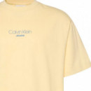 Camiseta Holgada con Logo Gráfico  CALVIN KLEIN