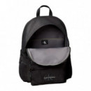 Mochila de Nailon con Logo Monograma  CALVIN KLEIN