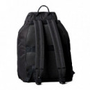 Mochila con Solapa Superior de Nailon con Logo Monograma  CALVIN KLEIN