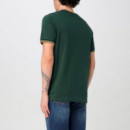 Camiseta con el Ribete con Dos Franjas  FRED PERRY