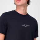Camiseta Bordada  FRED PERRY