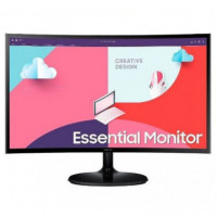 SAMSUNG Monitor Profesional Curvo S3 S36C S27C360EAU 27/ Fhd Negro HDMI / 75HZ/ Negro / Vesa