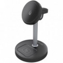 AISENS Base de Carga Inalambrica ASCH-15W3WC066-BK/ 15W/ Negro