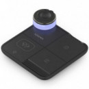 AISENS Base de Carga Inalambrica ASCH-15W4WC062-BK/ 15W/ Negro