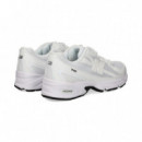 Deportivo Rejilla Beige+blanco  NEW BALANCE