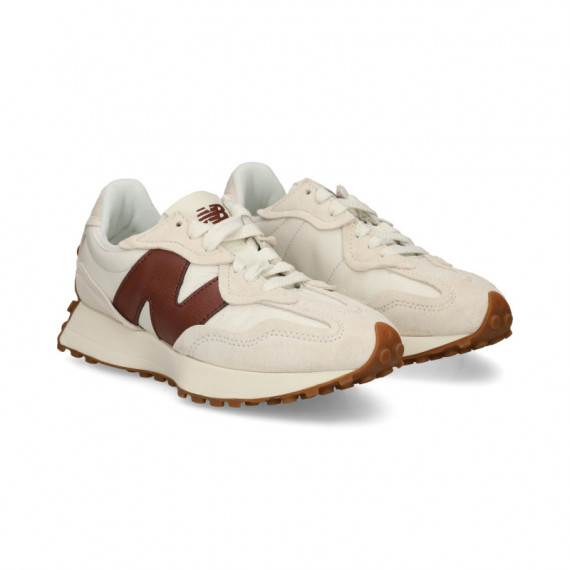 N Marron Deportivo Ante+nobuck Blanco  NEW BALANCE
