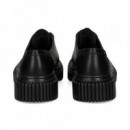 Blucher Piel Negro  CAMPER