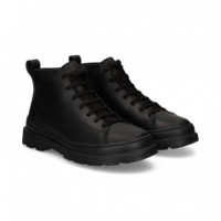 Botin Engrasado Negro  CAMPER