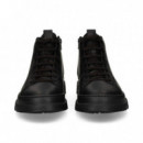 Botin Engrasado Negro  CAMPER