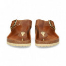 Esclava Hebilla Bic Grass Cuero  BIRKENSTOCK