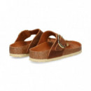 Esclava Hebilla Bic Grass Cuero  BIRKENSTOCK