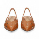 sin Talon Tachas Piel Cuero  MIUXA