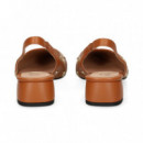 sin Talon Tachas Piel Cuero  MIUXA