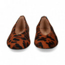Bailarina Pelo Leopardo Cuero  MIUXA