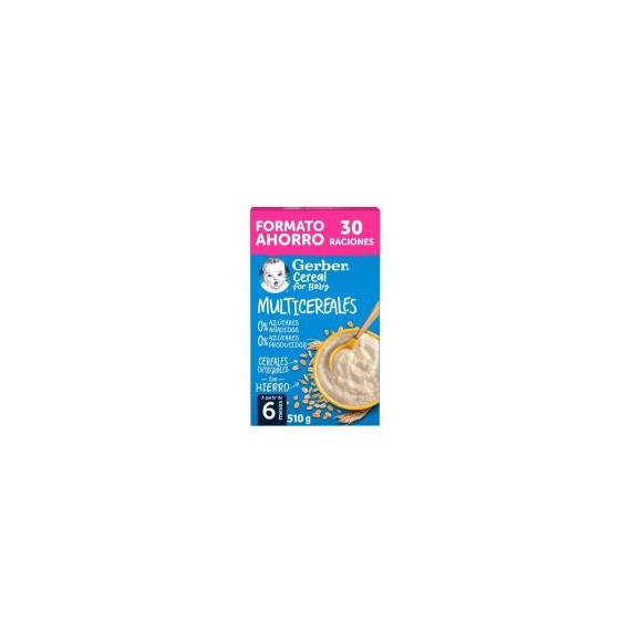 Nestle Gerber Formato Ahorro  Multicerales Galleta 0%0% 510G  NESTLE ESPAÑA