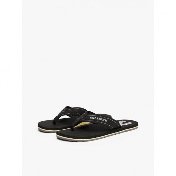 Hilfiger H Padded Beach Sandal Black  TOMMY HILFIGER