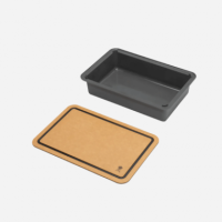 Contenedor con Tabla de Cortar- Accesorio - Weber®- Works  WEBER