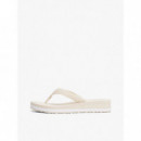 Th Crochet Mid Beach Sandal Muslin  TOMMY HILFIGER