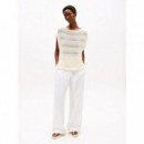 Th Crochet Mid Beach Sandal Muslin  TOMMY HILFIGER