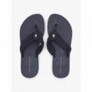 Th Crochet Mid Beach Sandal Space Blue  TOMMY HILFIGER