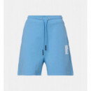 Klj Logo Sweatshort Blue Dusk  KARL LAGERFELD