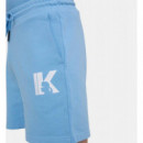 Klj Logo Sweatshort Blue Dusk  KARL LAGERFELD