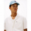 Tjm Linen Blend Camp  Ecru  TOMMY JEANS