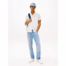 Tjm Linen Blend Camp  Ecru  TOMMY JEANS