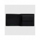 Tjm Linear Cc & Coin Black  TOMMY HILFIGER