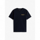 Hilfiger Herald Back Graphic Tee Desert  TOMMY HILFIGER