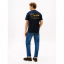 Hilfiger Herald Back Graphic Tee Desert  TOMMY HILFIGER