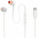 Auriculares JBL Tune 310C Usb-c Blanco