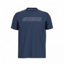 GUESS Athleisure Camiseta Azul Z4GI18 J1314-G7R1