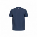 GUESS Athleisure Camiseta Azul Z4GI18 J1314-G7R1