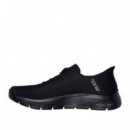 SKECHERS Zapatillas Go Walk Flex Negras 216324-BBK