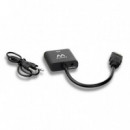 Adaptador EWENT Convertidor  Digital a Analogico Hdmi-m a Vga-h con Audio  EW9864