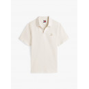 Tjm Skipper Collar Reg Polo Oat Marl Htr  TOMMY JEANS