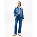 Layla Hr Slim Str BI0152 Co Denim Dark  TOMMY JEANS