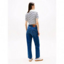 Layla Hr Slim Str BI0152 Co Denim Dark  TOMMY JEANS